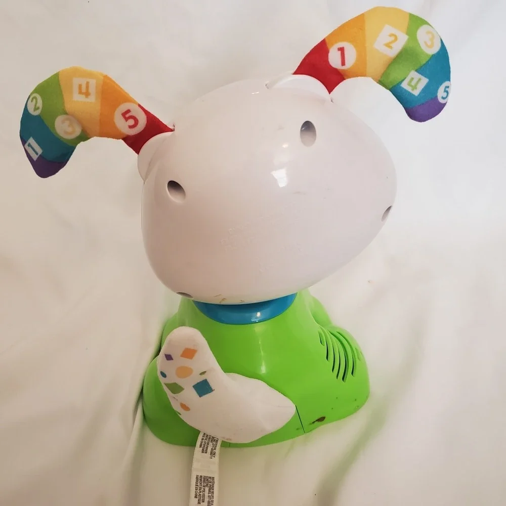 Fisher Price Bright Beats Dance & Move Green BeatBowWow‎ Light Up Puppy Dog